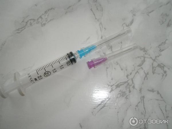 каким шприцом колоть ребенку